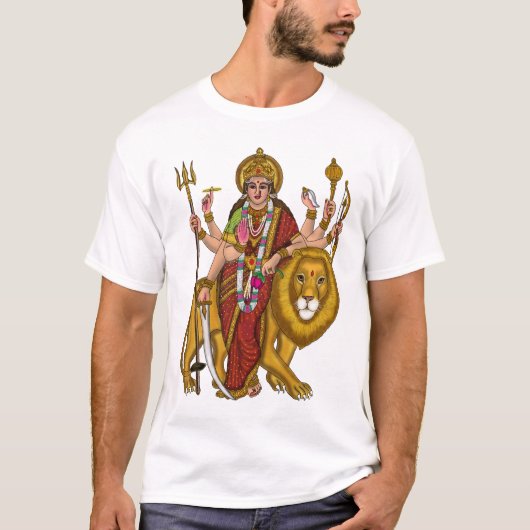 Maa Durga T-shirt (Voorkant)