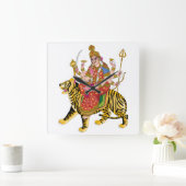 Maa Durga wandklok (Huis)