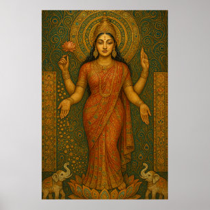 Maa Lakshmi: Godin van rijkdom en welvaart Poster
