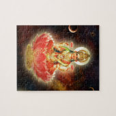 Maa Maha Lakshmi Devi Laxmi Goddess of Wealth Legpuzzel (Horizontaal)