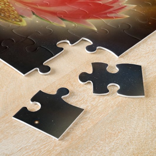 Maa Maha Lakshmi Devi Laxmi Goddess of Wealth Legpuzzel (Zijkant)