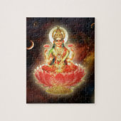 Maa Maha Lakshmi Devi Laxmi Goddess of Wealth Legpuzzel (Verticaal)