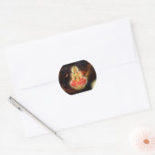 Maa Maha Lakshmi Devi Laxmi Goddess of Wealth Ronde Sticker (Envelop)