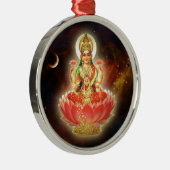 MAA MAHALAXMI DEVI INDIAN GODDESS OF WEALTH/FORTU METALEN ORNAMENT (Rechts)