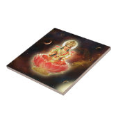 MAA MAHALAXMI DEVI INDIAN GODDESS OF WEALTH/FORTU TEGELTJE (Zijkant)