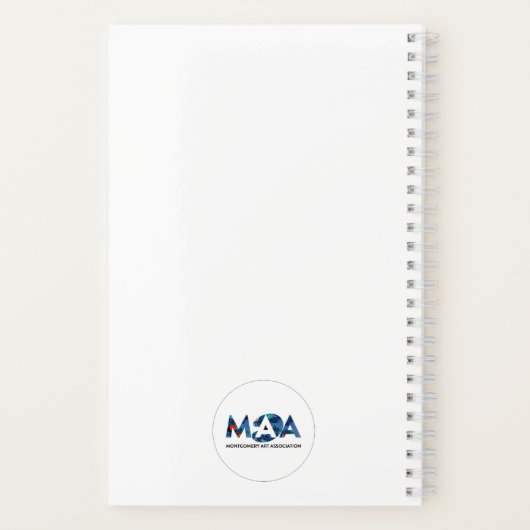 MAA Schetsboek Notitieboek (Achterkant)