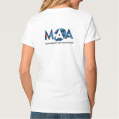 MAA T-shirt, dames T-shirt (Achterkant)
