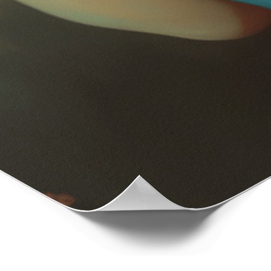 Maa Yashoda en het kleine Krishna Poster (Hoek)