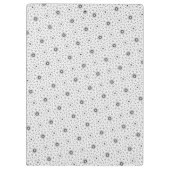 Maacah001 B&W abstract doodle grid Klembord (Achterkant)