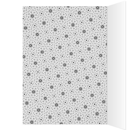 Maacah001 zwart-wit abstracte krabbel (Binnen (Links))