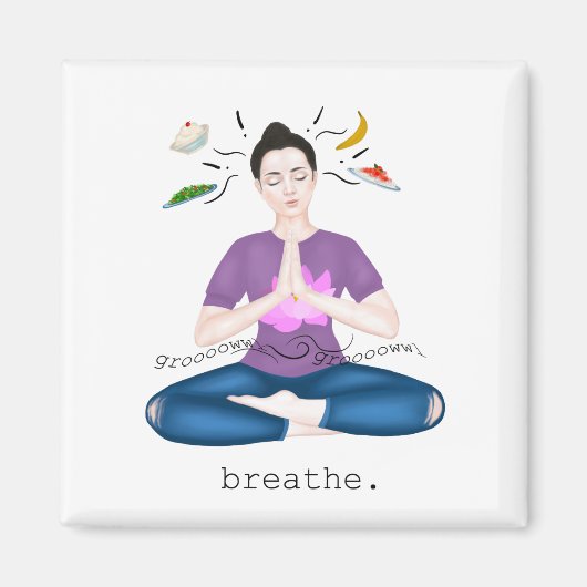 maag. ademen magneet (Voorkant)