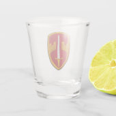 MAAG Long Binh Vietnam. Shot Glas (Achterkant)