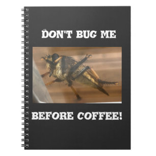 Maag me niet voor de koffie. notitieboek