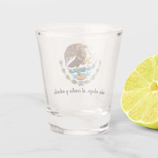 Maag van de Muur van Uw Toast Shot Glas (Achterkant)