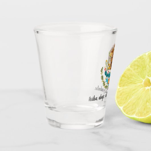 Maag van de Muur van Uw Toast Shot Glas (Links)