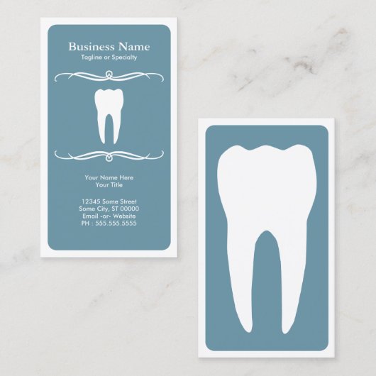 maag visitekaartje (Voorkant / Achterkant)