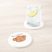 Maagaapje Zandsteen Onderzetter (Zijkant)