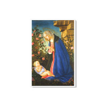 MAAGD AANBIDT SLAPEND CHRISTUSKIND