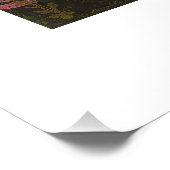 MAAGD AANBIDT SLAPEND CHRISTUSKIND FOTO AFDRUK (Hoek)