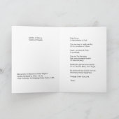 MAAGD AANBIDT SLAPEND CHRISTUSKIND KAART (Binnen)