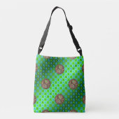 Maagd & Aard Hond Crossbody Tas (Achterkant)