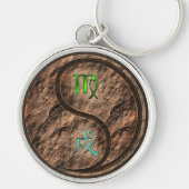 Maagd & Aarde Hond Sleutelhanger (Voorkant)