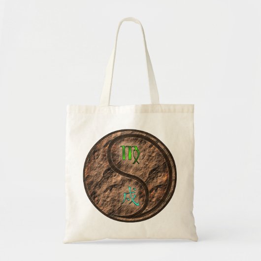 Maagd & Aarde Hond Tote Bag (Voorkant)