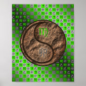 Maagd & Aarde Konijn Poster (Voorkant)