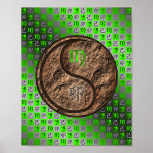 Maagd & Aarde Konijn Poster
