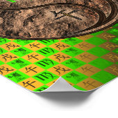 Maagd & Aarde Paard Poster (Hoek)