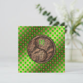 Maagd & Aarde Rat Kaart (Staand voorkant)