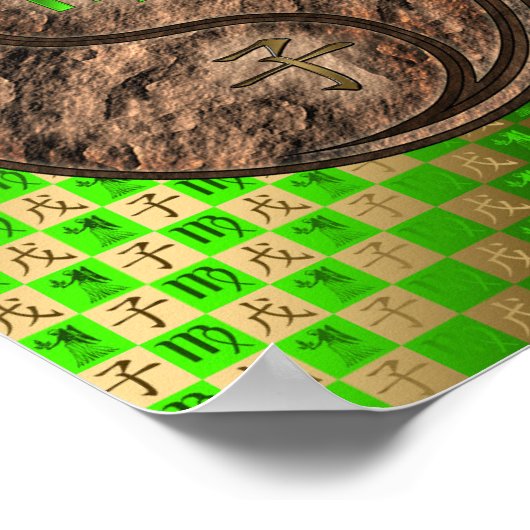 Maagd & Aarde Rat Poster (Hoek)