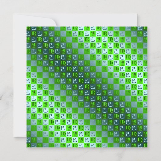 Maagd & Aarde Slang Kaart (Achterkant)