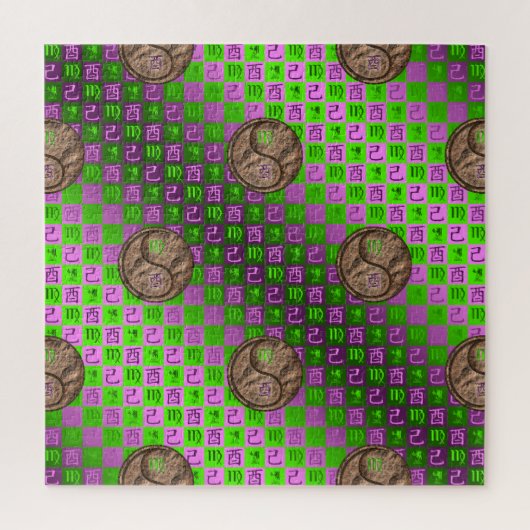 Maagd & Aardelijke Haantje Legpuzzel (Verticaal)