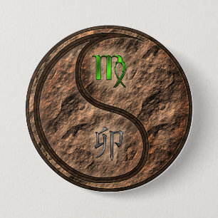 Maagd & Aardese Haas Ronde Button 7,6 Cm