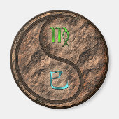 Maagd & Aardslang Magneet (Voorkant)