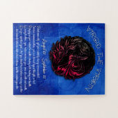 Maagd Acrostisch Puzzel Legpuzzel (Horizontaal)