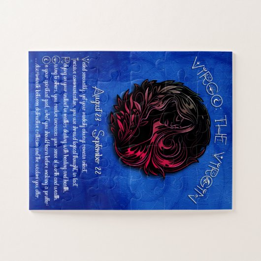 Maagd Acrostisch Puzzel Legpuzzel (Horizontaal)