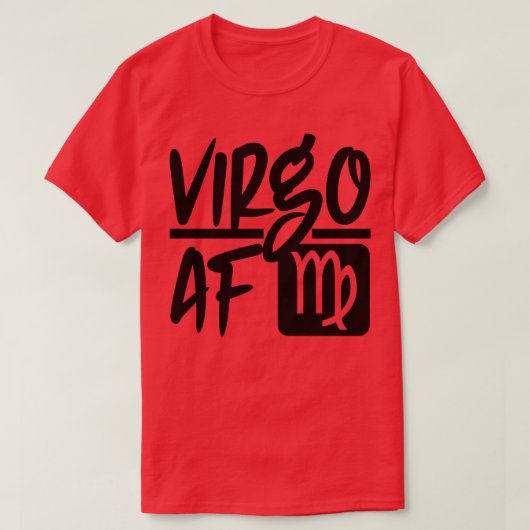 Maagd AF 3 T-shirt (Design voorkant)