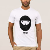 Maagd Astrologie Sterrenbeeld T-shirt (Voorkant)
