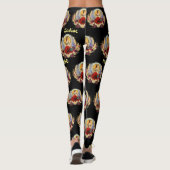 Maagd Augustus September Verjaardag Zodiac Aangepa Leggings (Achterkant)
