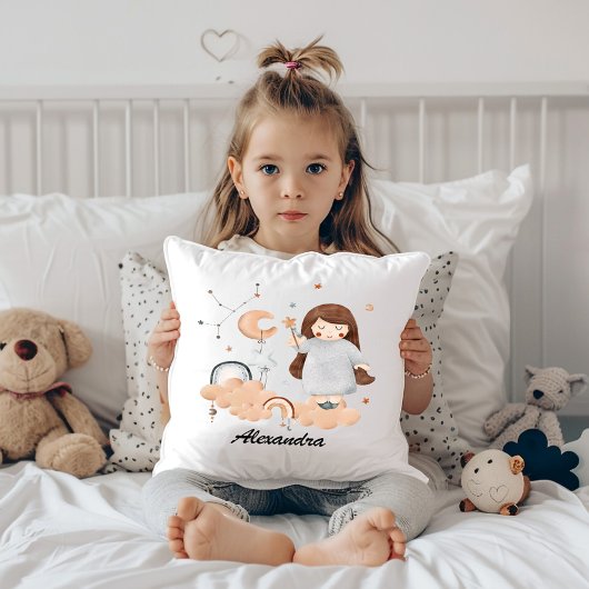 Maagd Baby - sterrenbeeld  kinderkamer Kussen