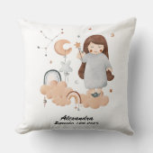 Maagd Baby - sterrenbeeld  kinderkamer Kussen (Voorkant)