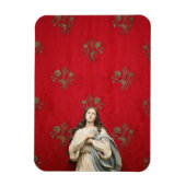 Maagd beeld in een Spaccanapoli-kerk, Napels Magneet (Verticaal)