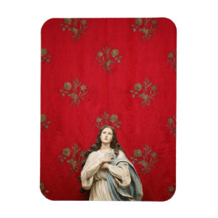 Maagd beeld in een Spaccanapoli-kerk, Napels Magneet