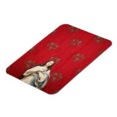 Maagd beeld in een Spaccanapoli-kerk, Napels Magneet (Linkerzijde)