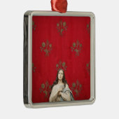 Maagd beeld in een Spaccanapoli-kerk, Napels Metalen Ornament (Rechts)