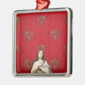Maagd beeld in een Spaccanapoli-kerk, Napels Metalen Ornament (Links)