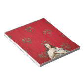 Maagd beeld in een Spaccanapoli-kerk, Napels Notitieblok (Schuin)