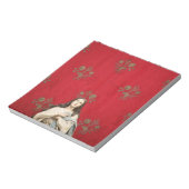 Maagd beeld in een Spaccanapoli-kerk, Napels Notitieblok (Linkerzijde)